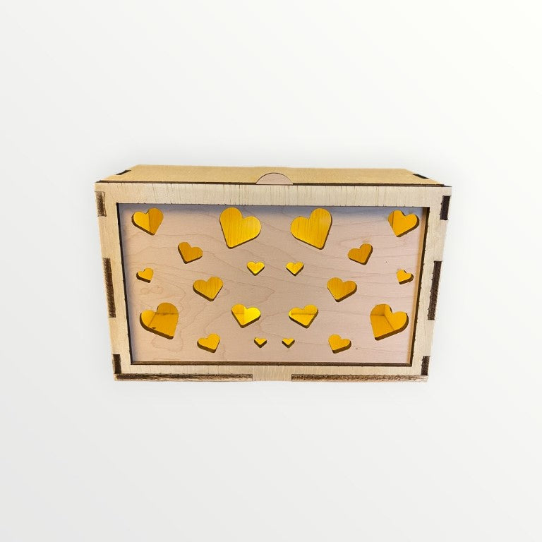 Floating Hearts - Horizontal Face