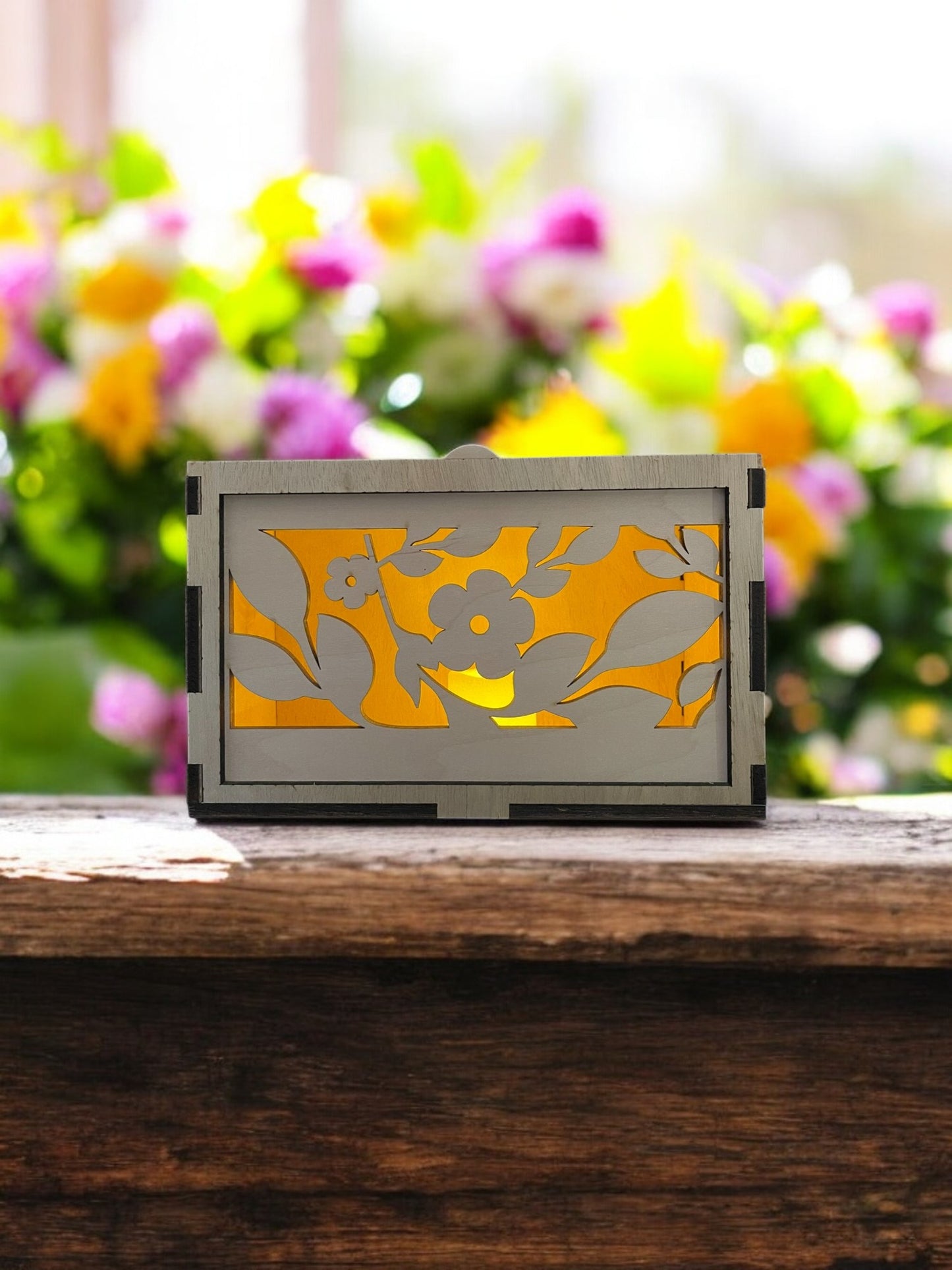 Spring Flowers - Horizontal Face