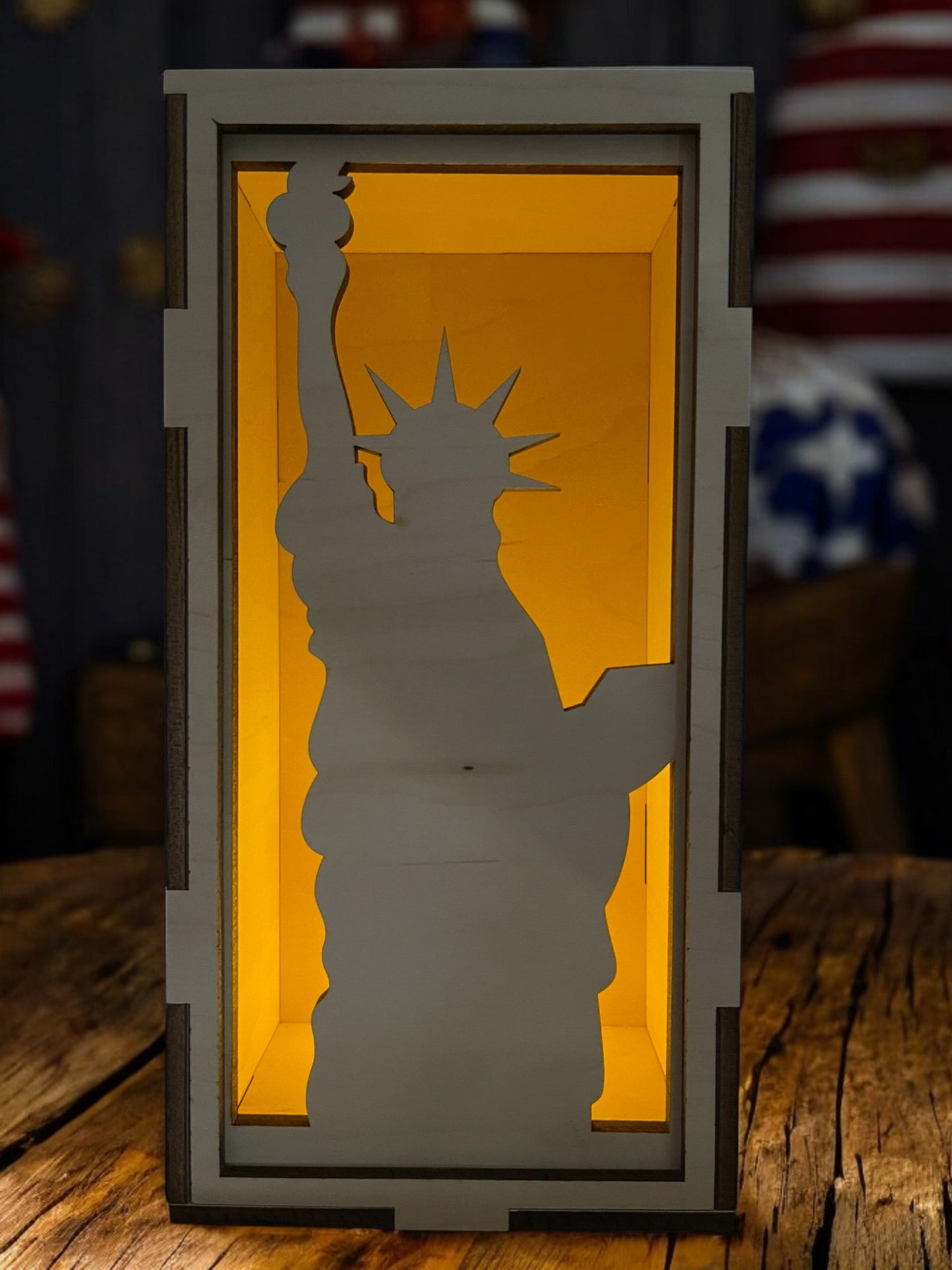 Lady Liberty - Vertical Face