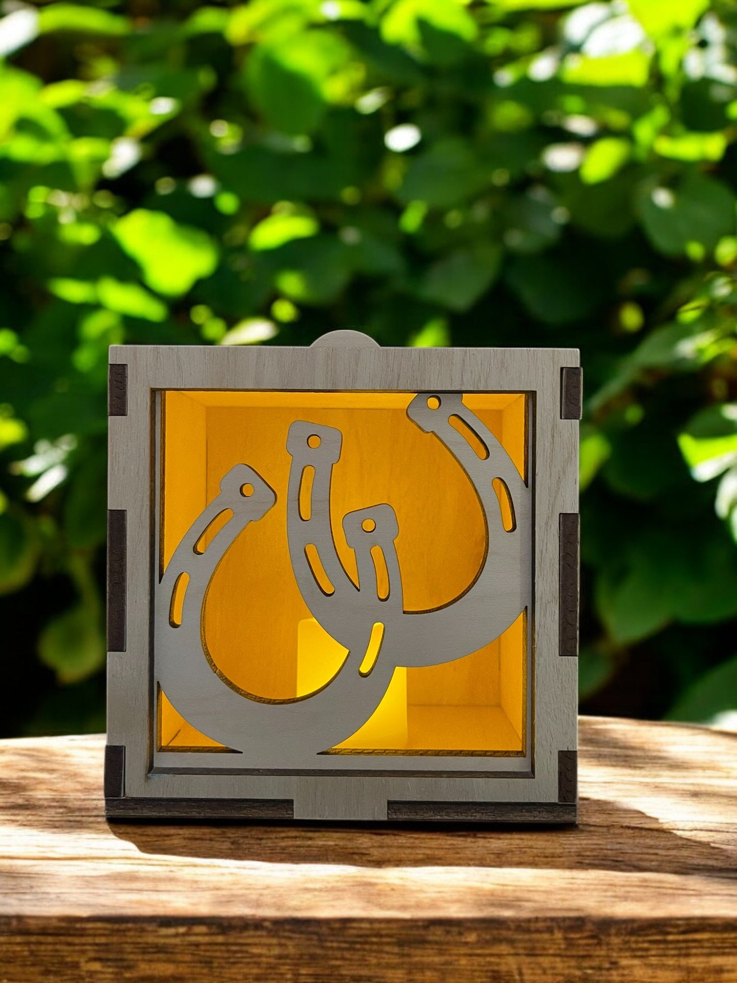 Lucky Horseshoes - Square Face