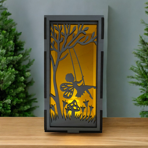 Swinging Fairy - Vertical Face