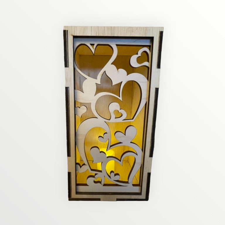 Connected Hearts Vertical Face