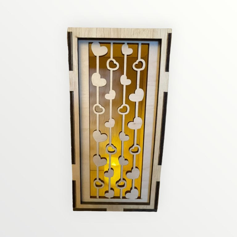 Heart Strings Vertical Face