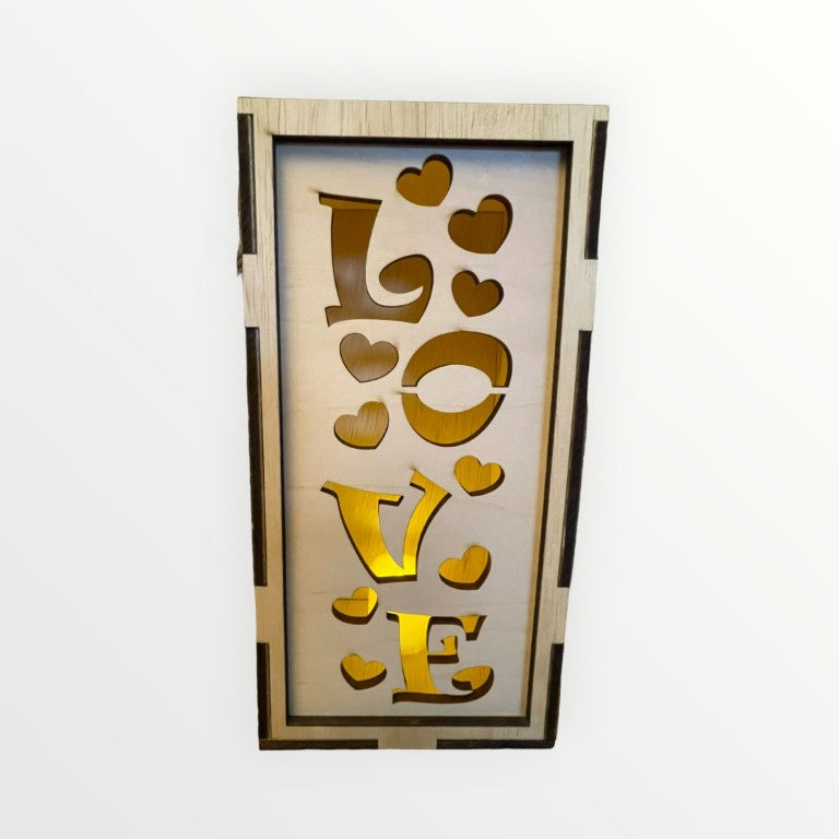 Love and Whimsical Hearts Vertical Face