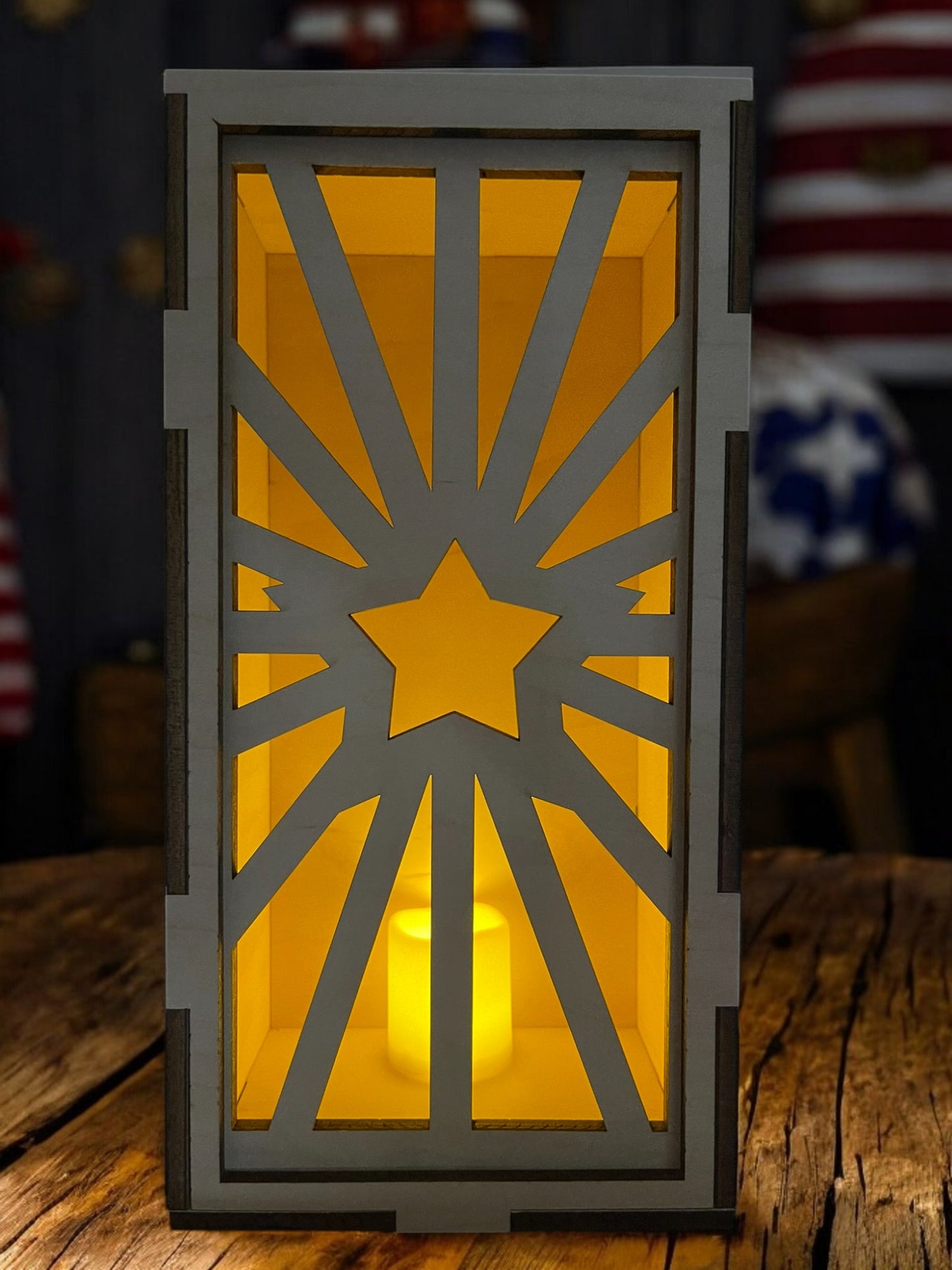 Starburst - Vertical Face