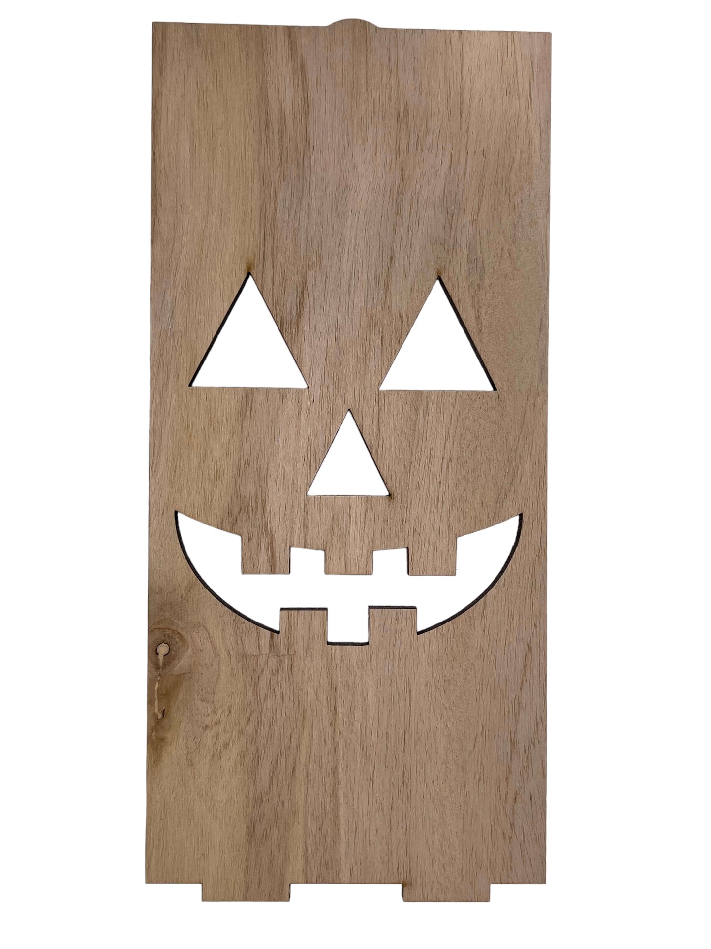 Happy Pumpkin - Vertical Face