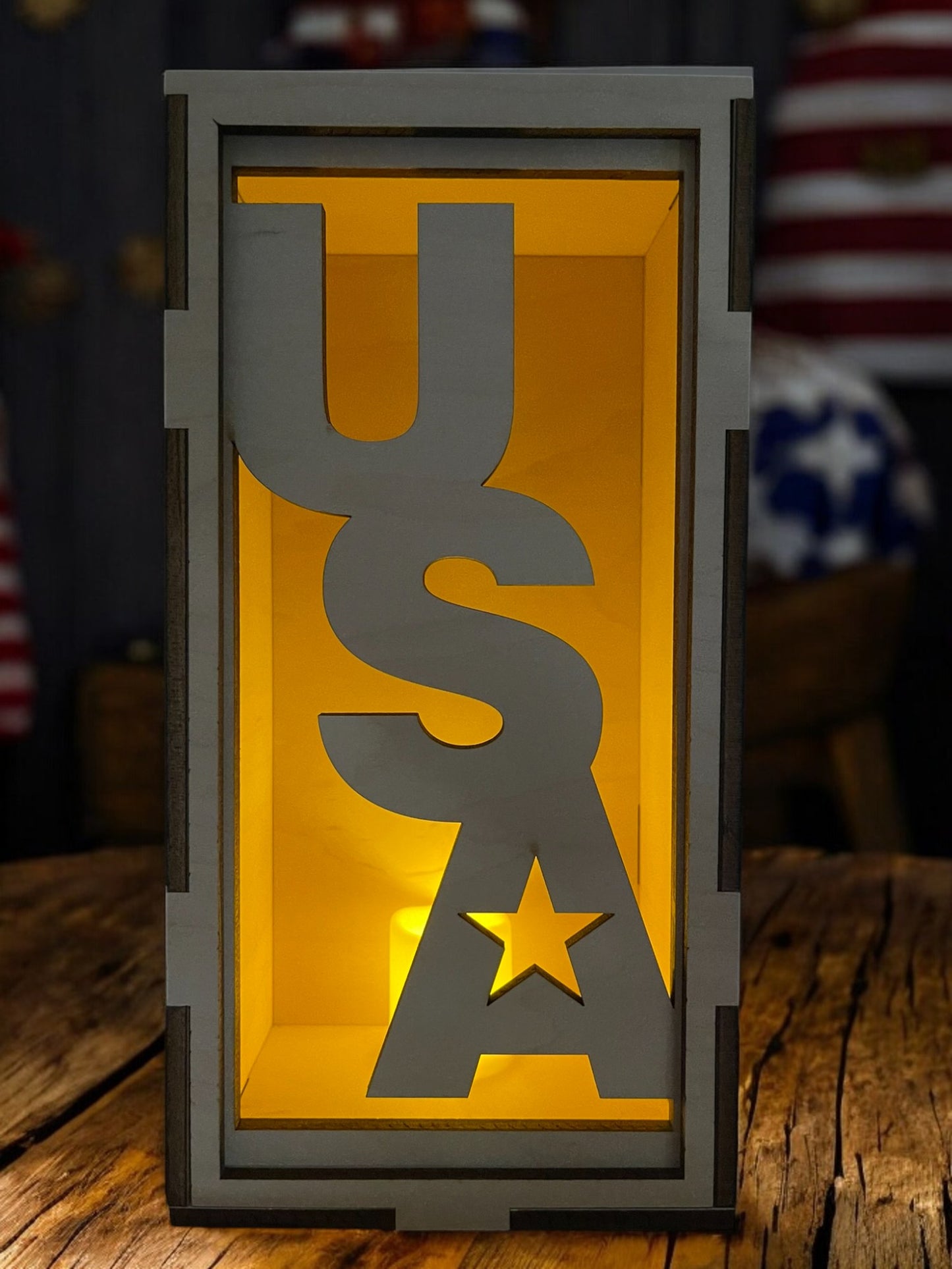 USA Pride - Vertical Face