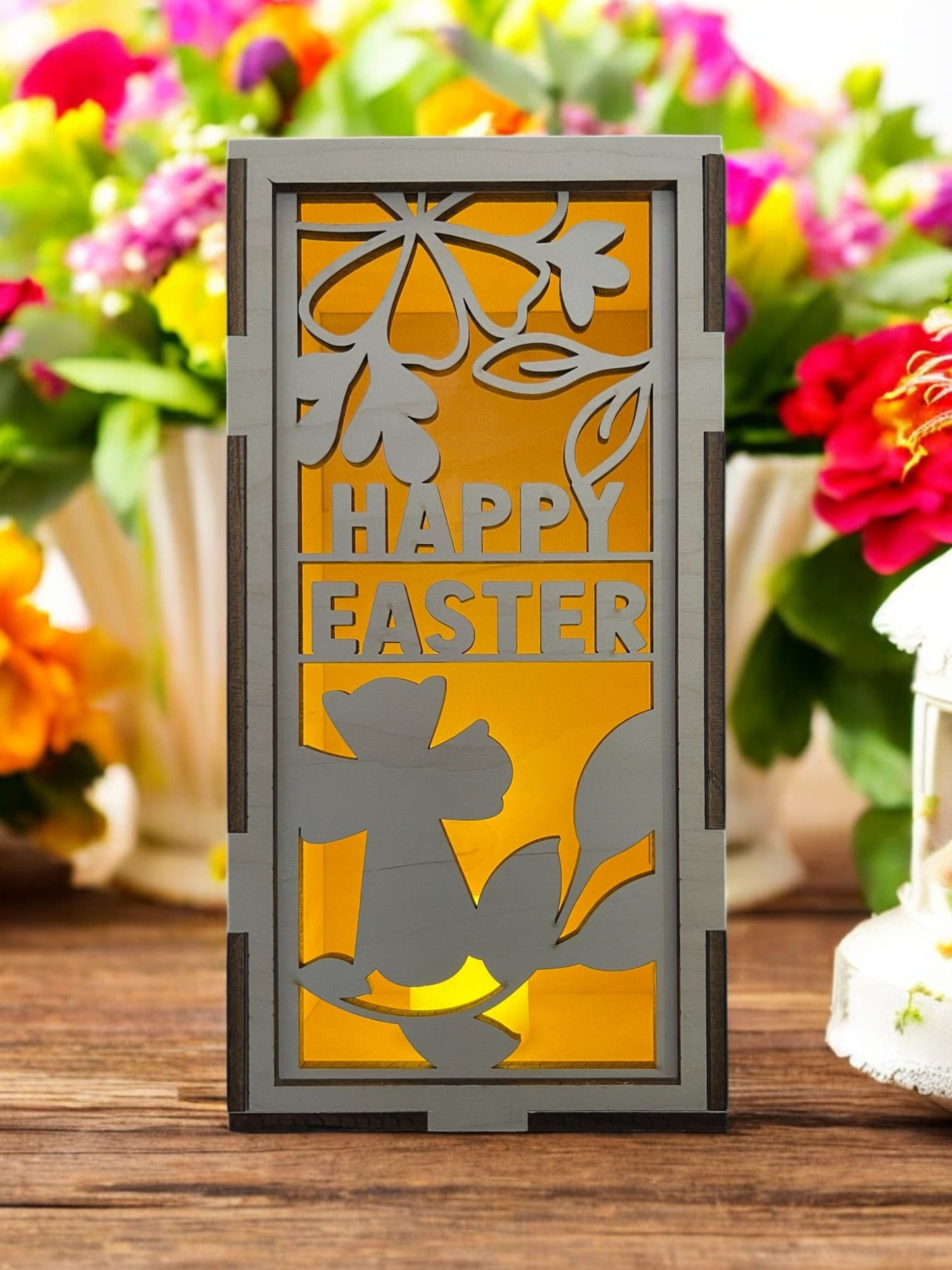 Easter Cross - Vertical Face