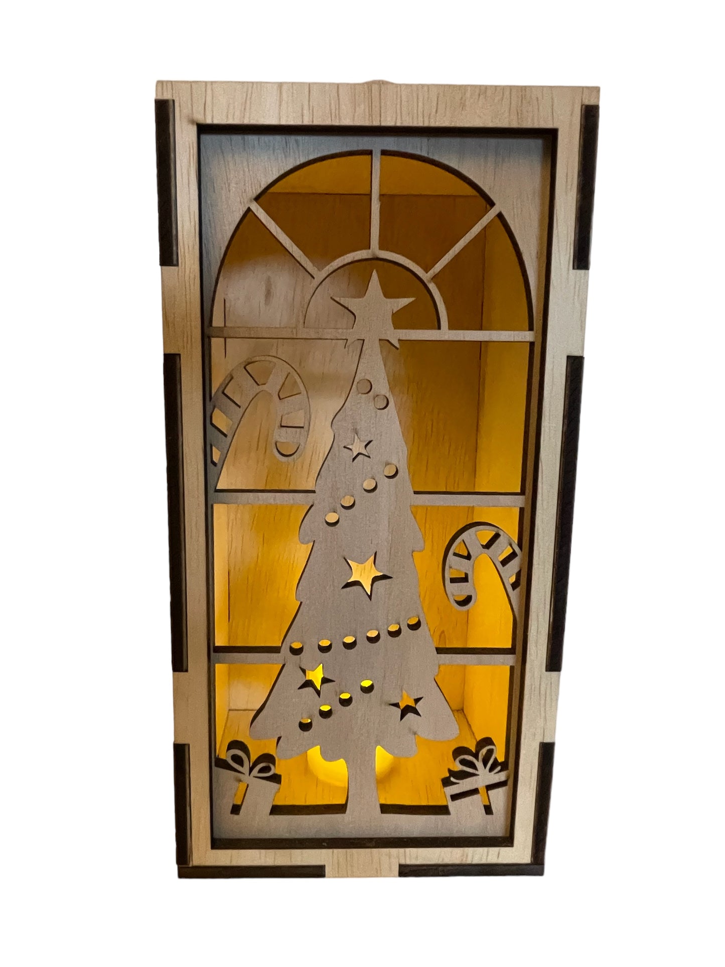 Tree in the Window - Vertical Face