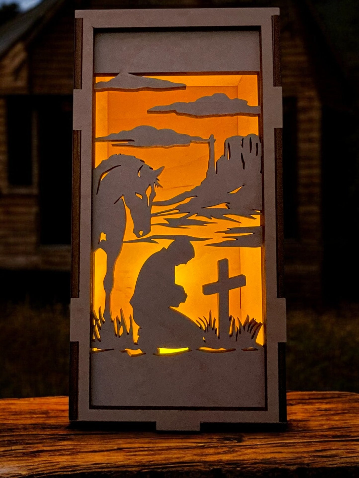 Cowboy Prayer - Vertical Face