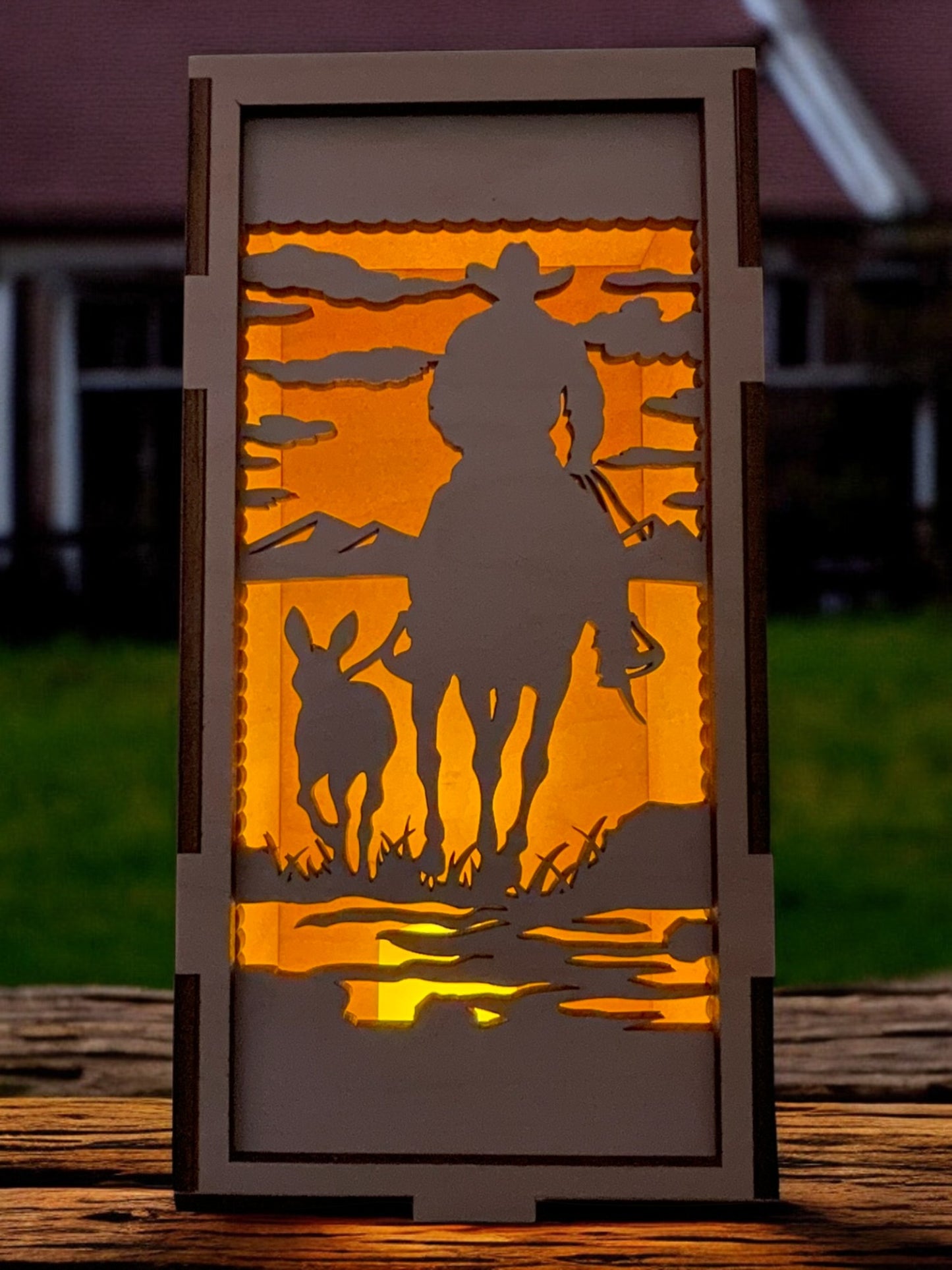 Horseback - Vertical Face