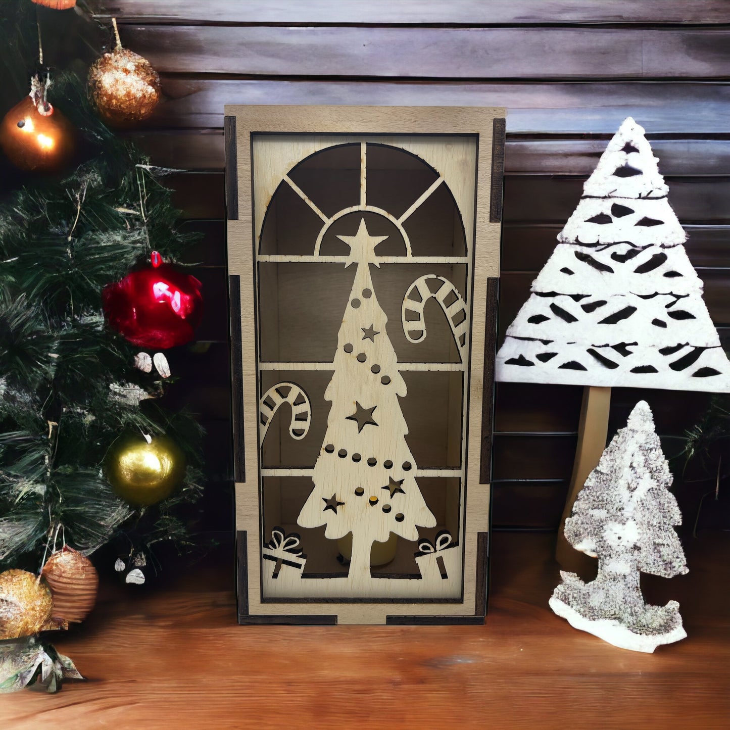 Rustic Radiance Lanterns - Vertical