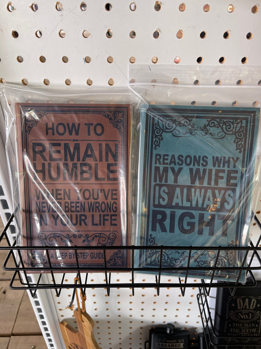 Custom Blank Journal