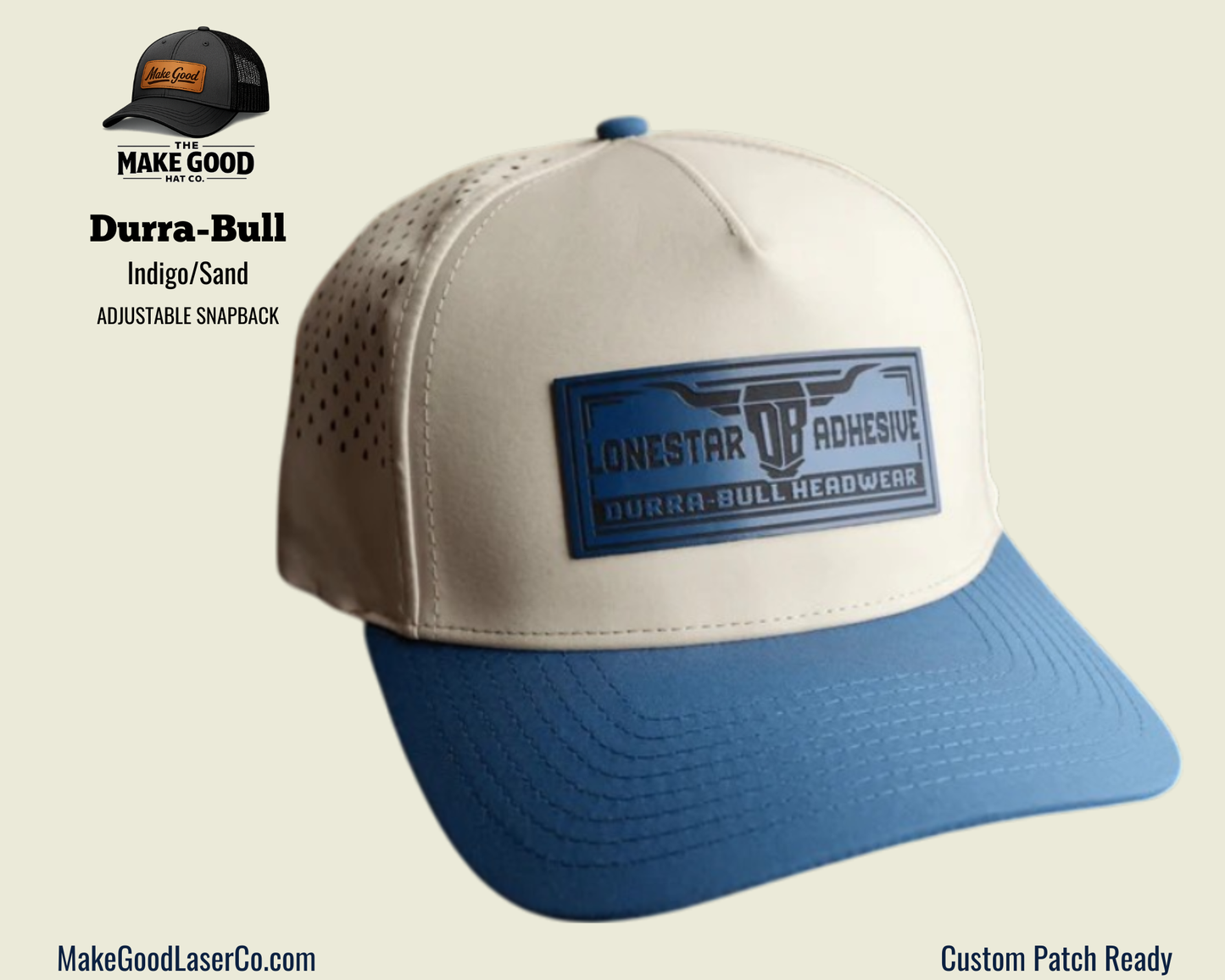 Durra-Bull 5 Panel Performance Trucker Hat
