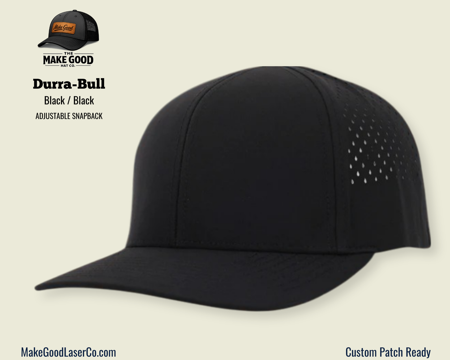 Durra-Bull 6-Panel Performance Trucker Hat