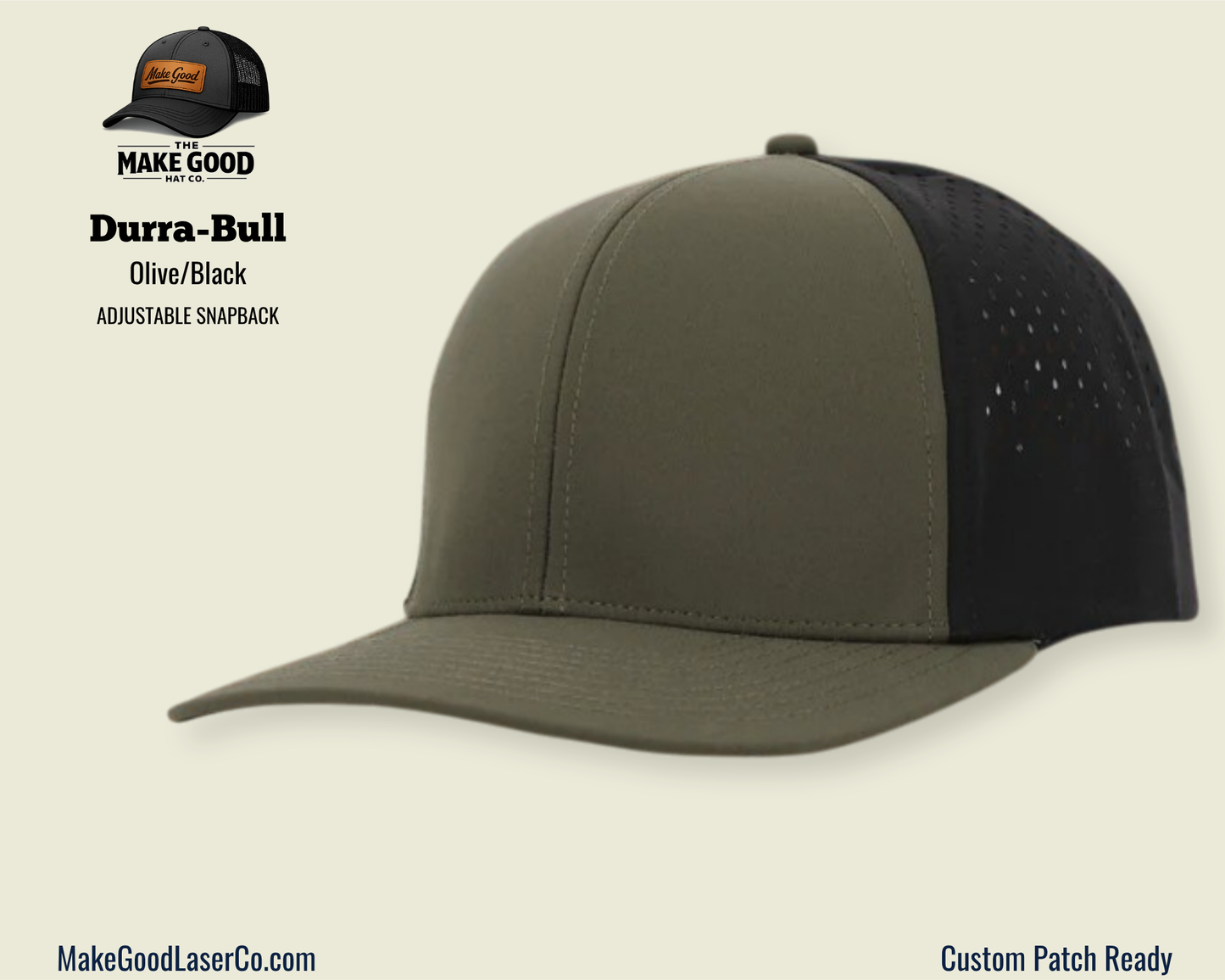 Durra-Bull 6-Panel Performance Trucker Hat
