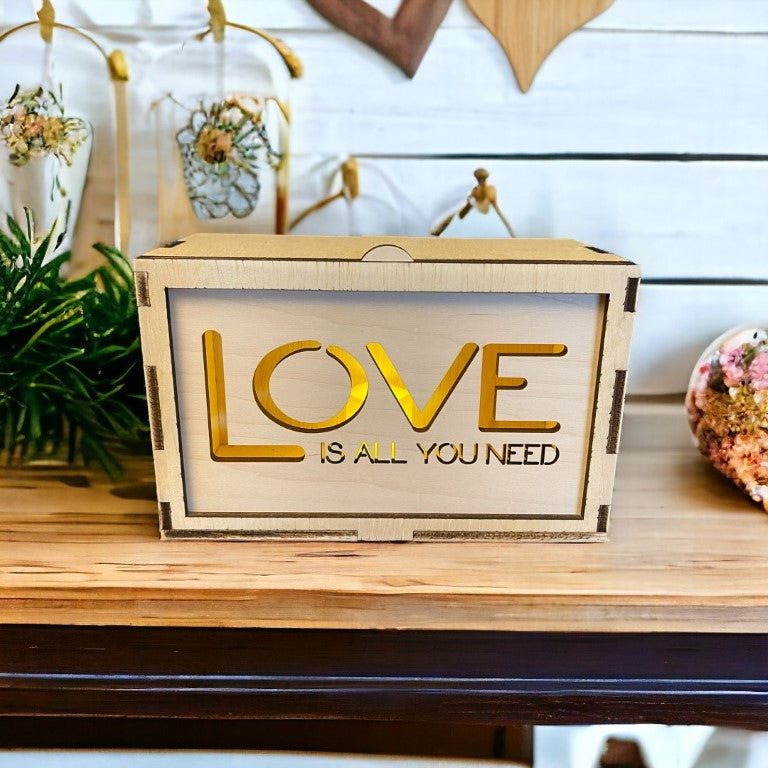 Love Is All You Need Horizontal Face