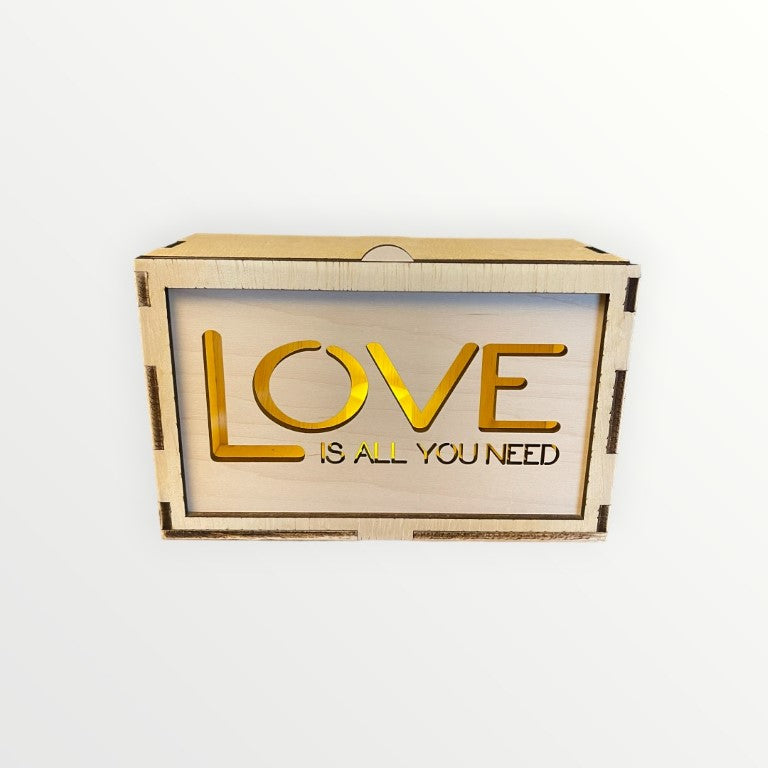 Love Is All You Need Horizontal Face