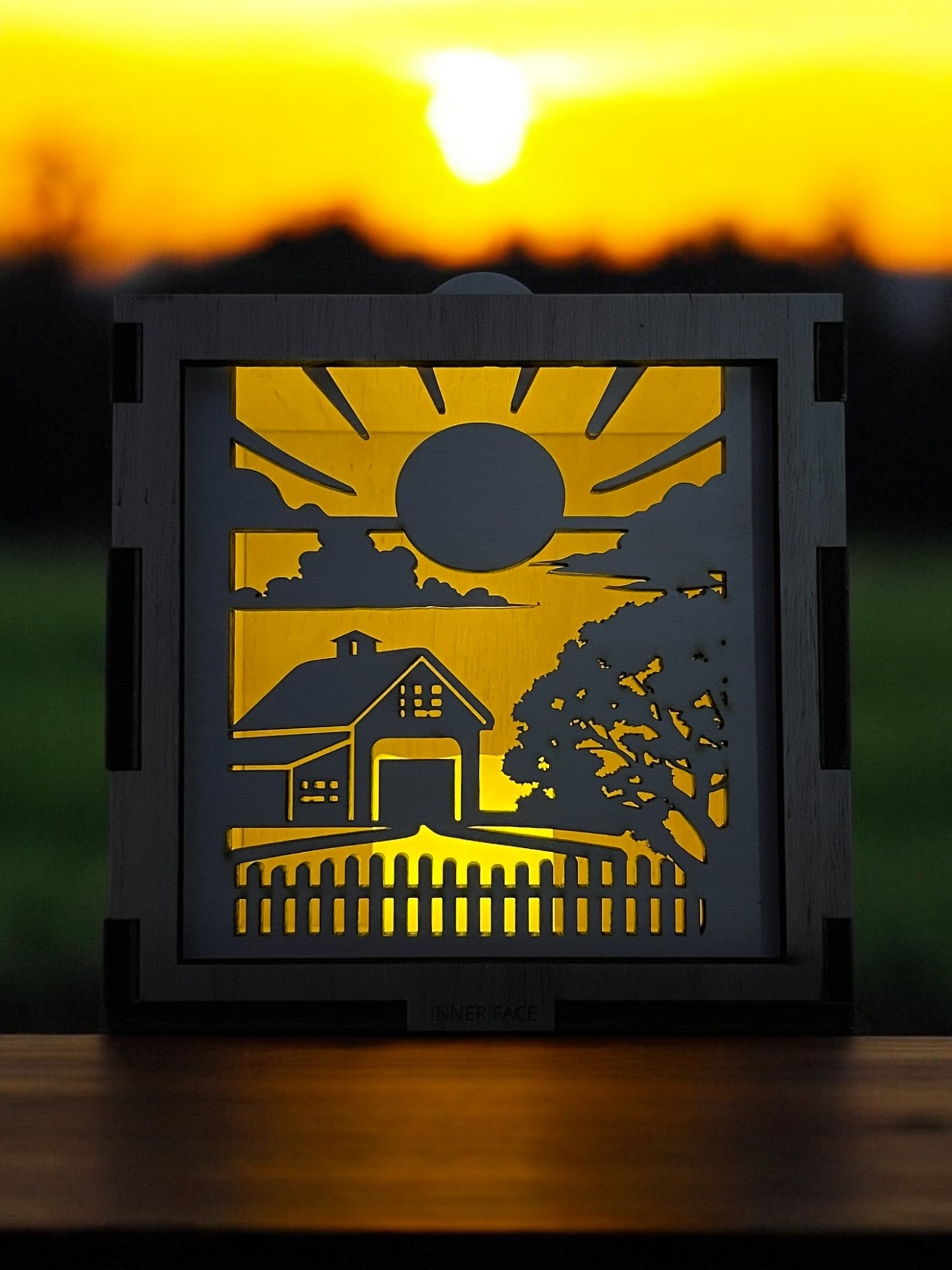 Sunset Farm - Square Face