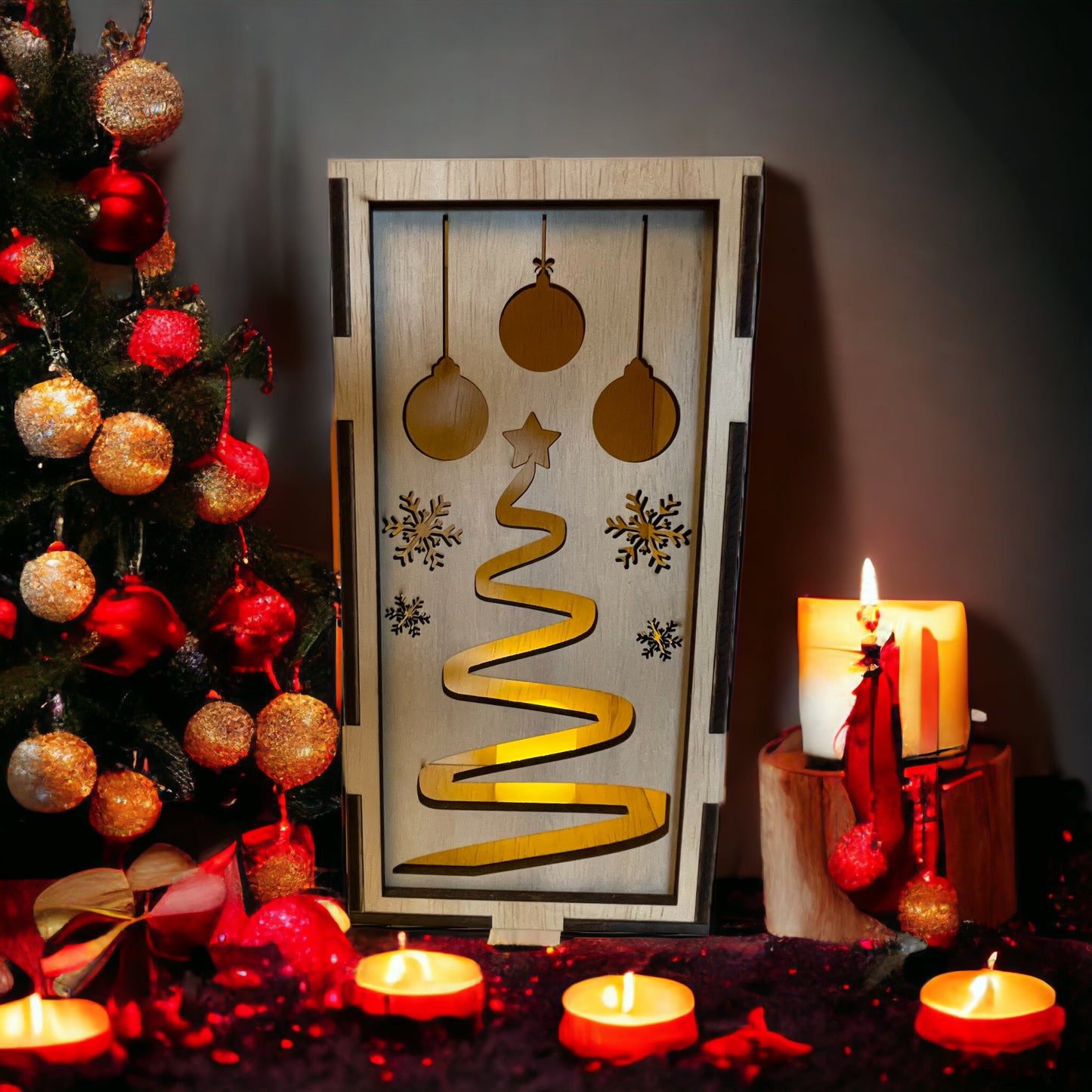 Whimsy Tree Ornaments - Vertical Face